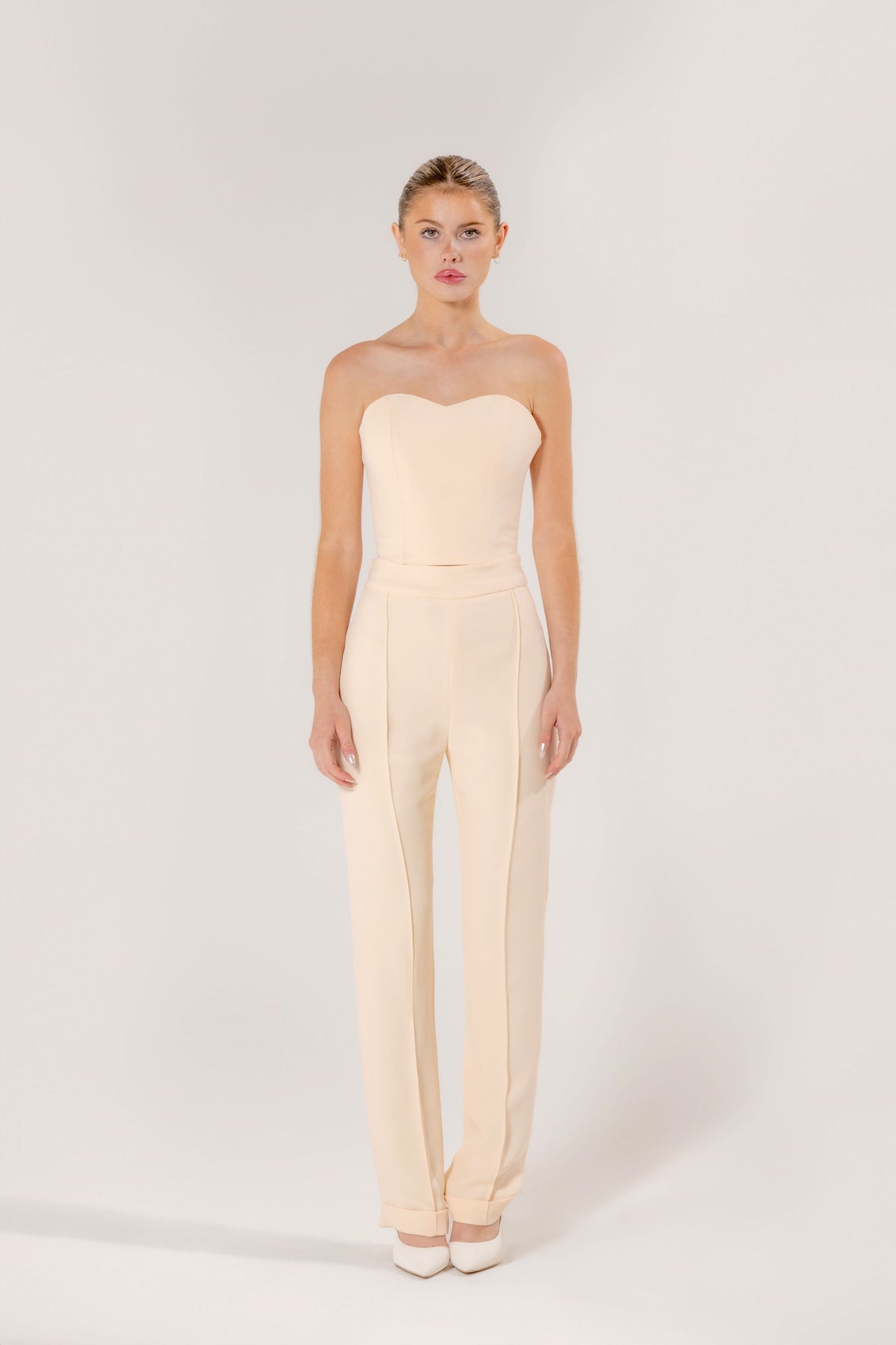 Classic Sweetheart Corset and Trouser Set