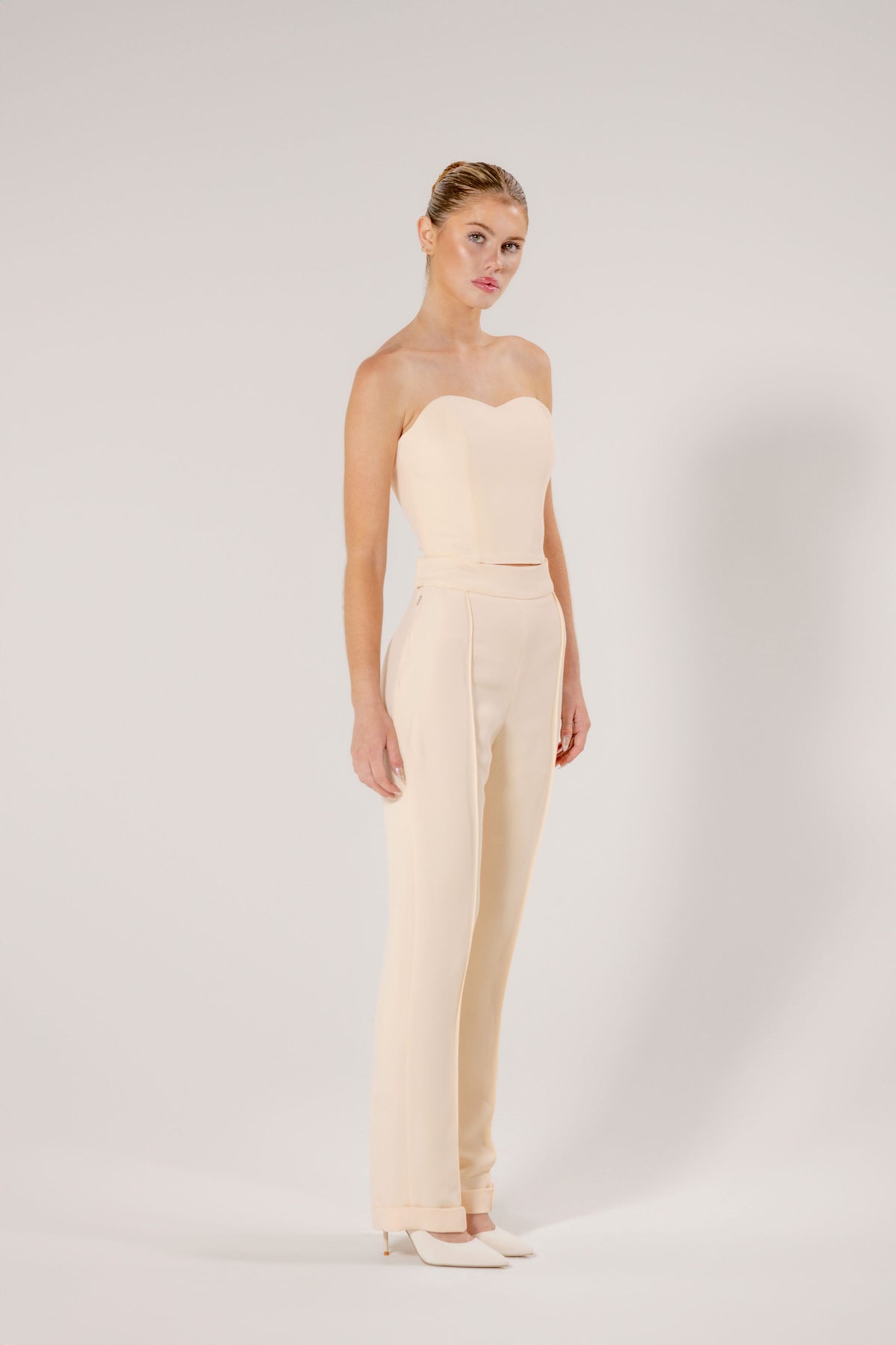 Classic Sweetheart Corset and Trouser Set