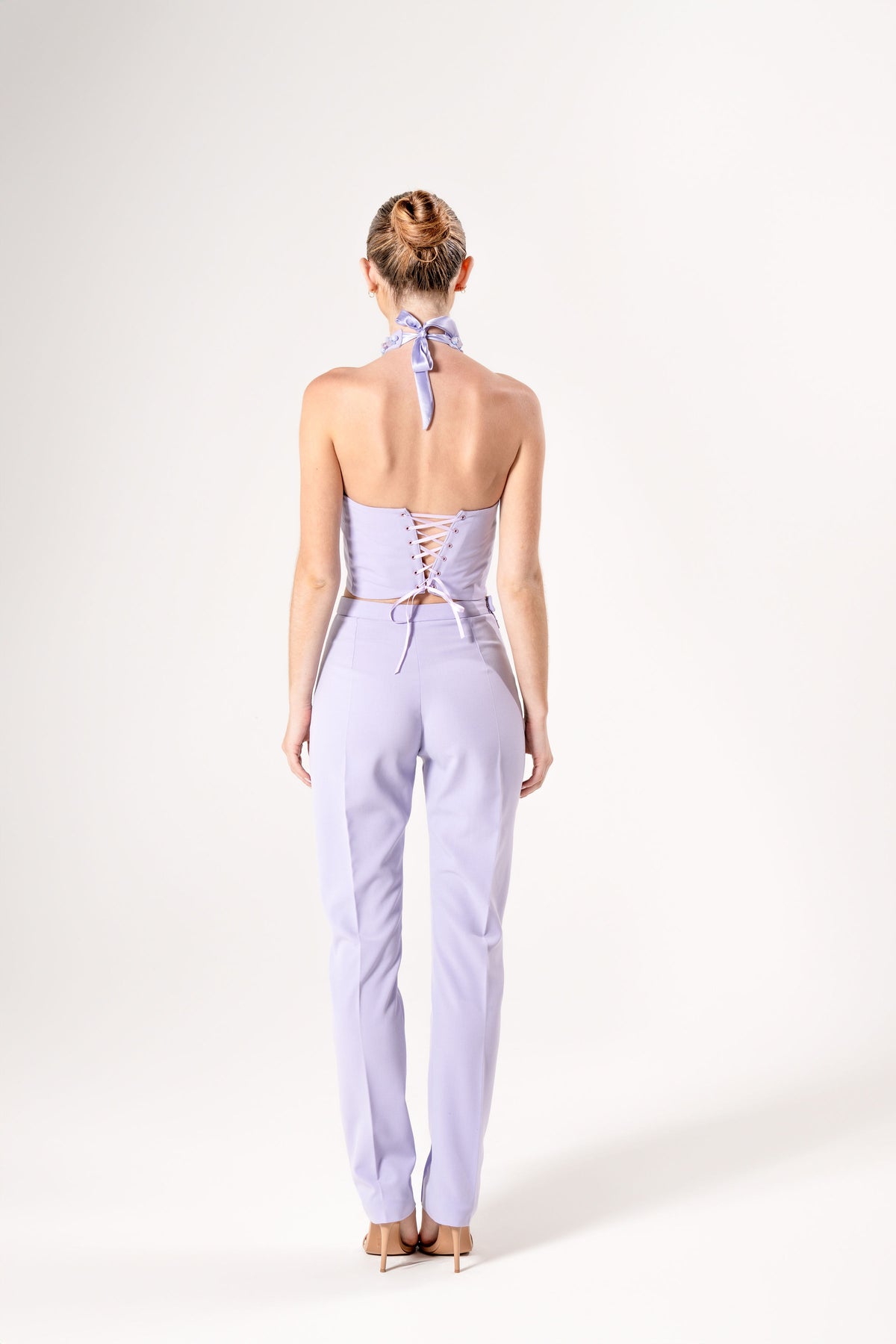 Amethyst Halter Top & Trousers