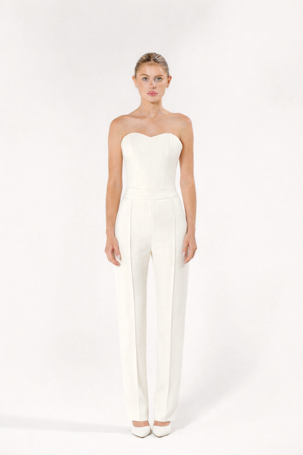 Classic Sweetheart Corset and Trouser Set