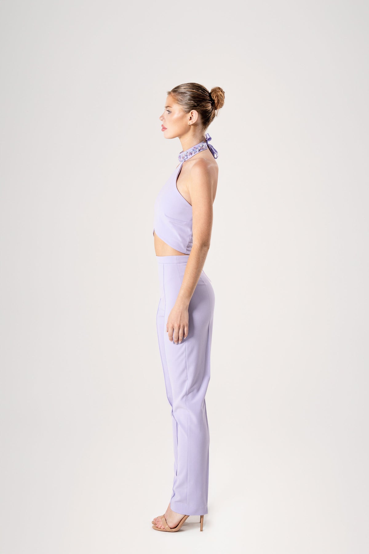 Amethyst Halter Top & Trousers