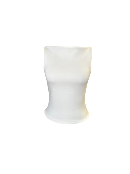 High Boatneck Tank Top