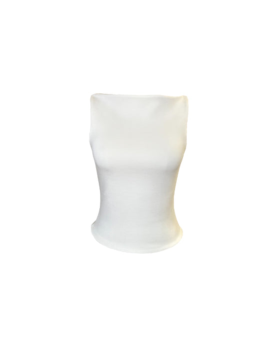 High Boatneck Tank Top