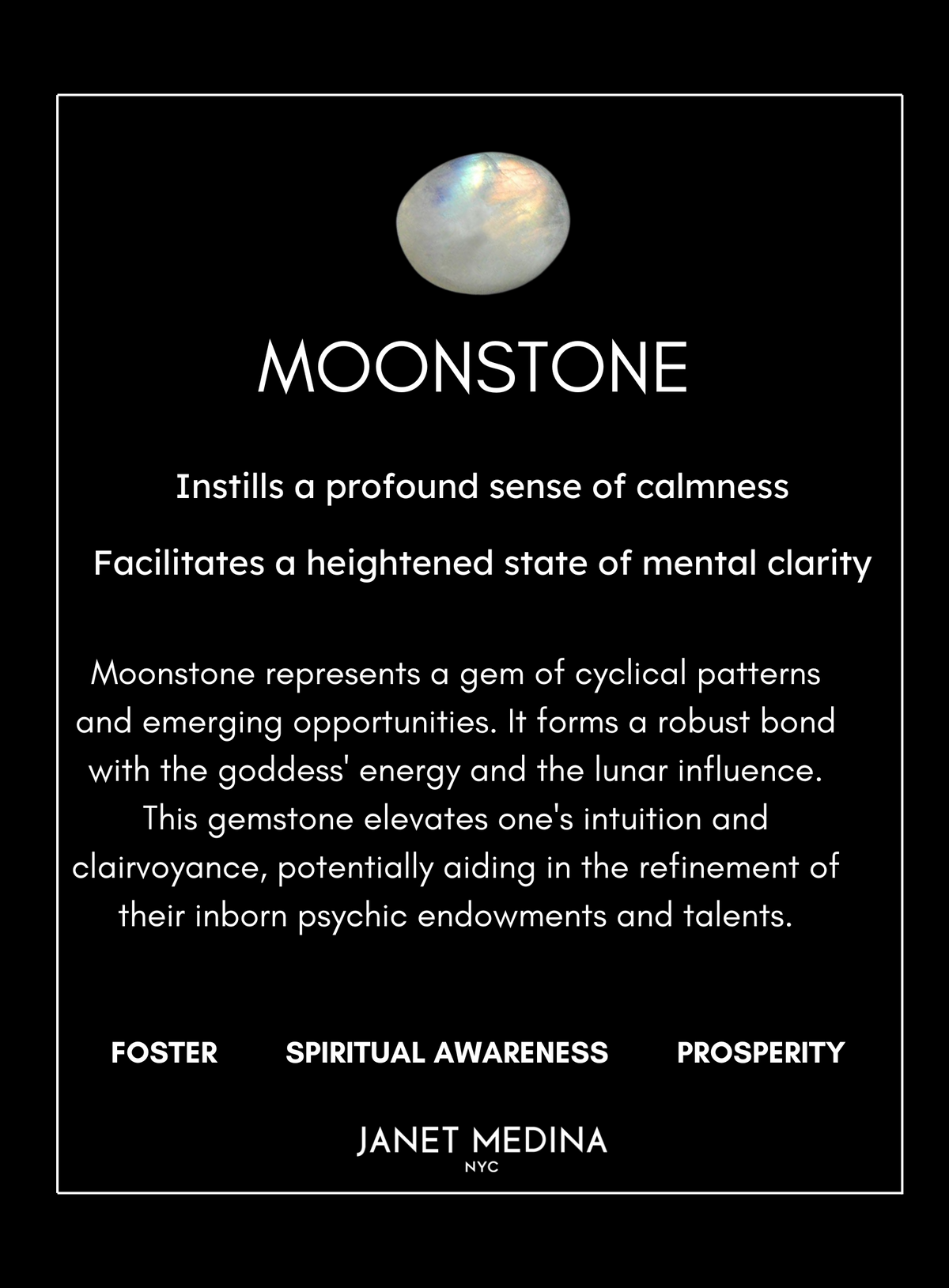 Natural Moonstone Crystal Bracelets