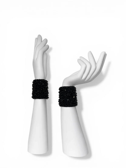 Black Onyx Statement Bracelets