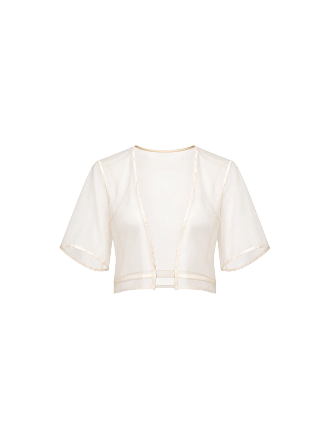 Sheer Organza Layering Top