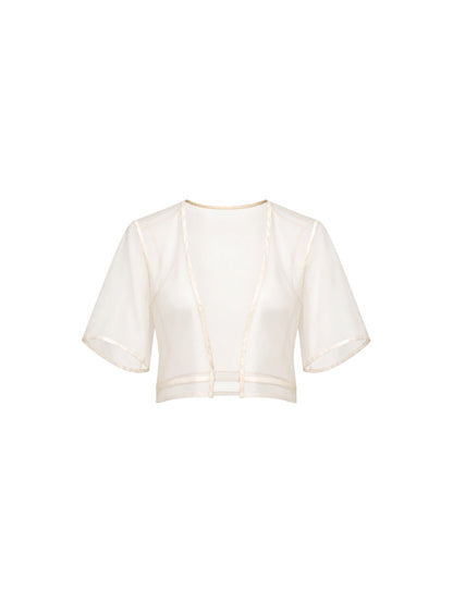 Sheer Organza Layering Top