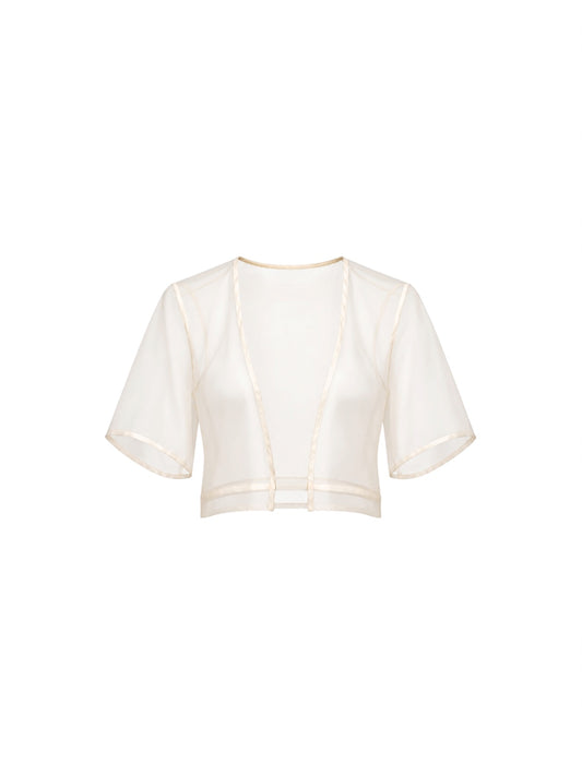 Sheer Organza Layering Top