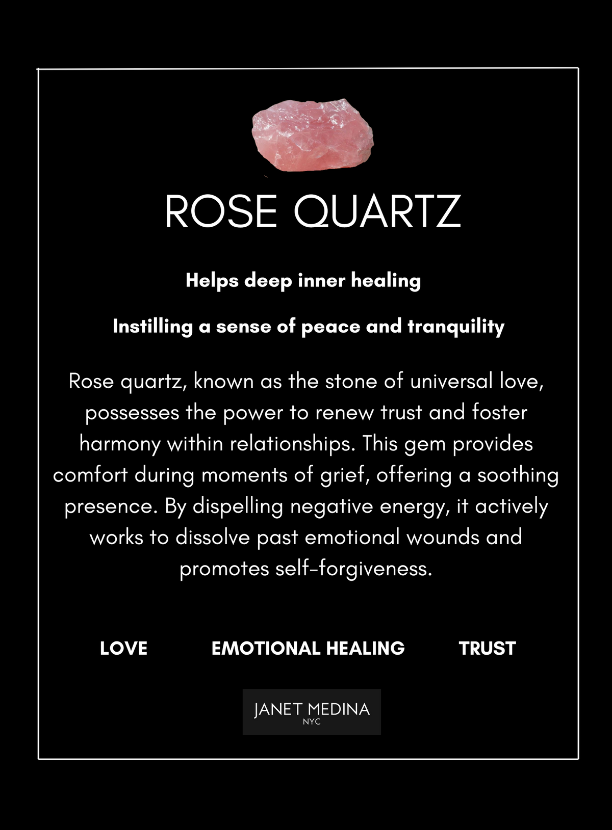 Rose Quartz Belt