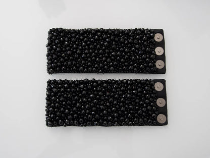 Black Onyx Statement Bracelets