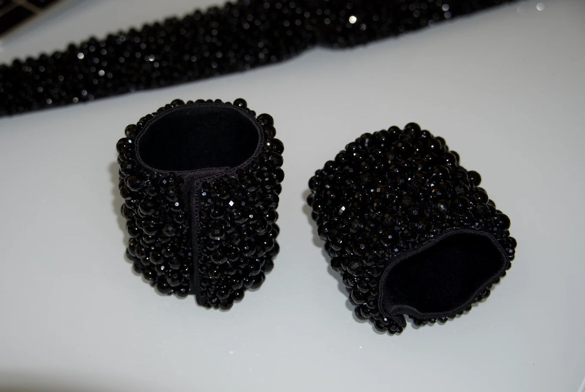 Black Onyx Statement Bracelets